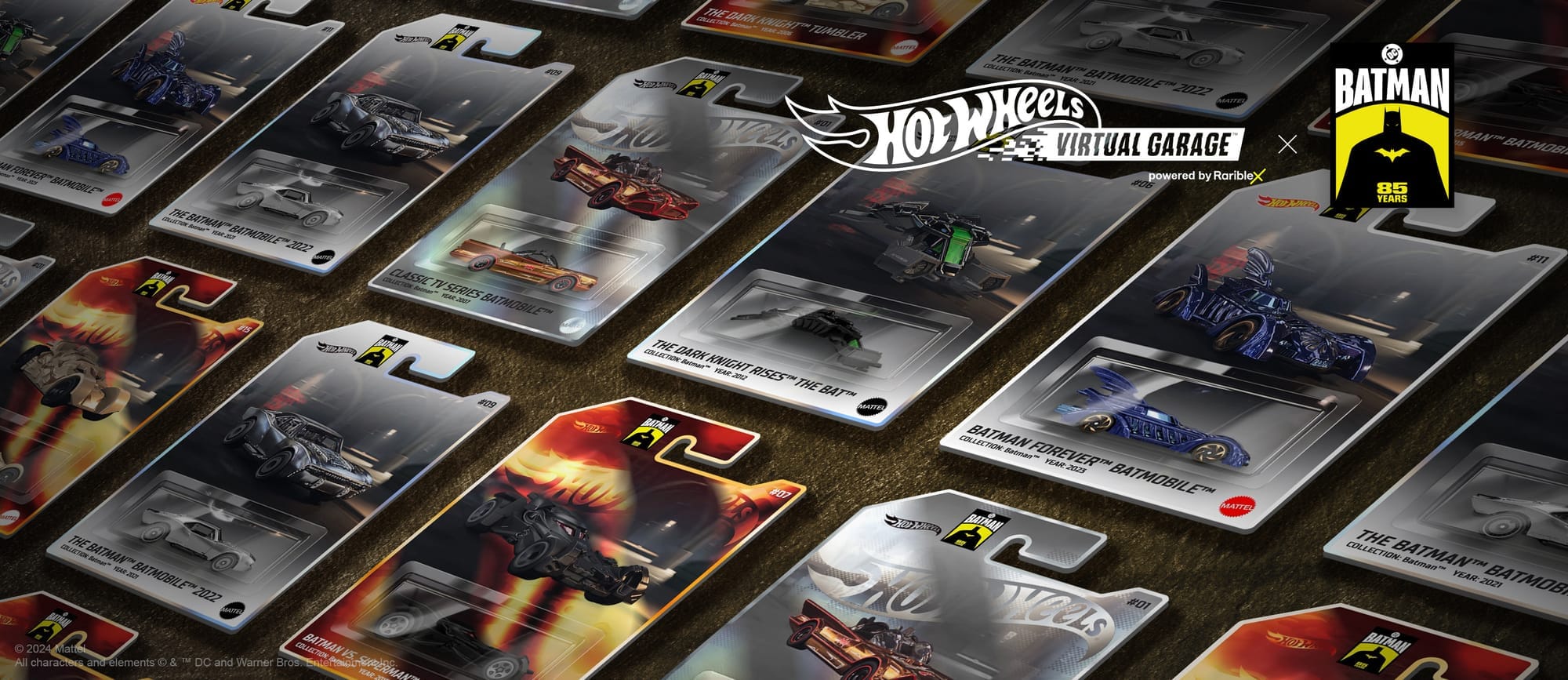 Batman Collectibles Now Parked in the Hot Wheels Virtual Garage