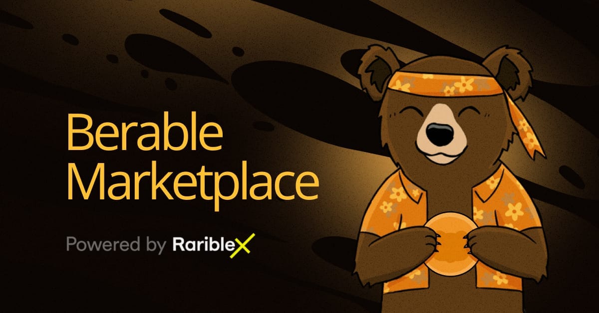 Berable is Live. Catch Top Berachain Collections on the New Marketplace